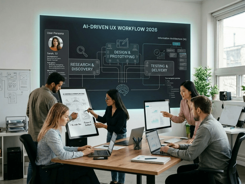 2026 UX 設計師必看！最頻繁使用的 AI 工具與實務指南（附權威報告數據）